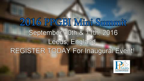 The Pet Professional Guild British Isles Educational Mini-Summit Presenter Schedule