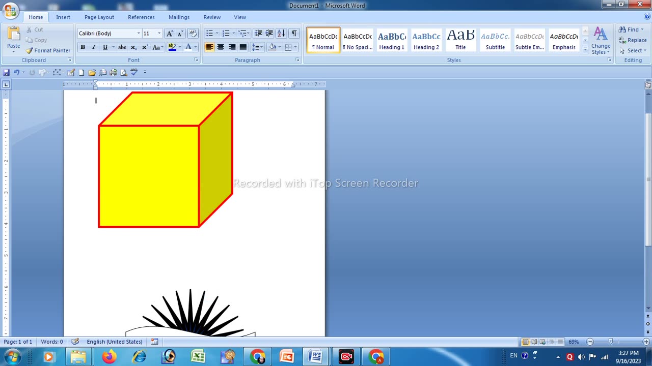 how to insert shape in ms word ||How to insert shape in ms exal ||microsoft word shapes art