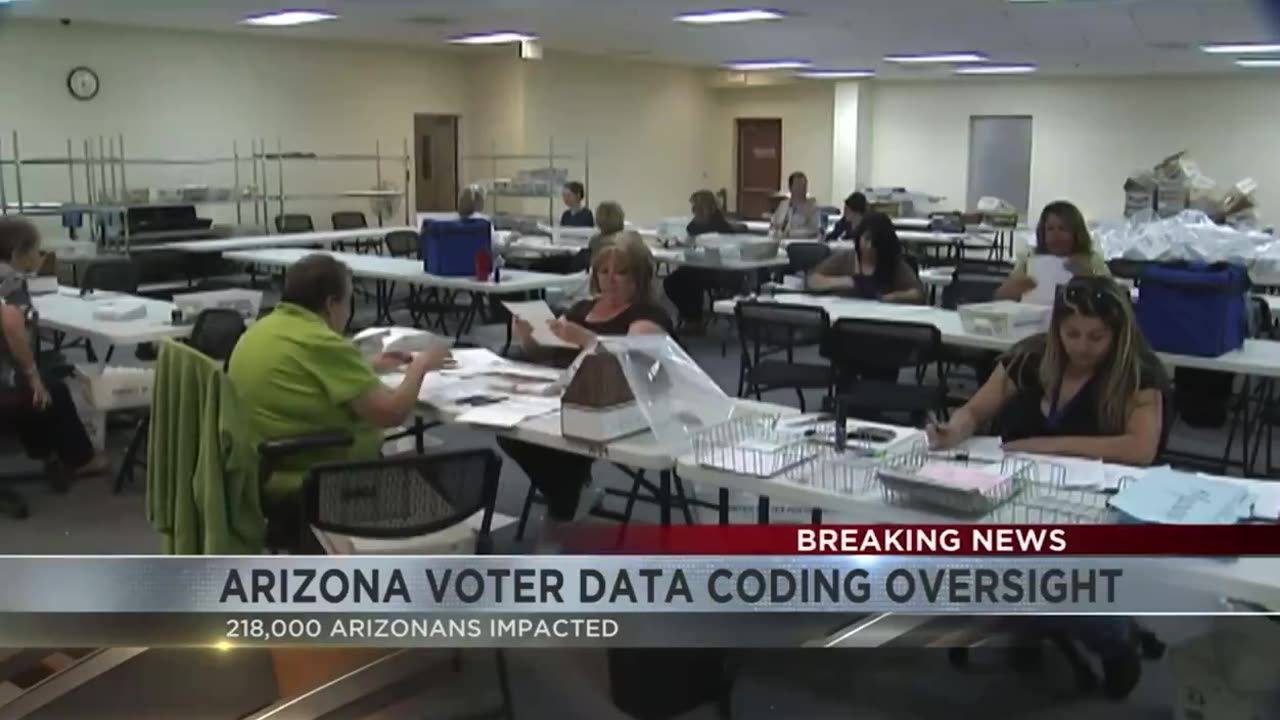 Mass Voter Fraud In Maricopa County AGAIN