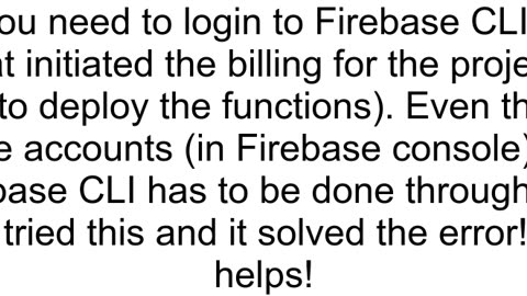 firebase cloud functions http error code 403