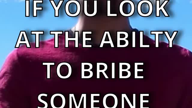 Bribe is the new chanel