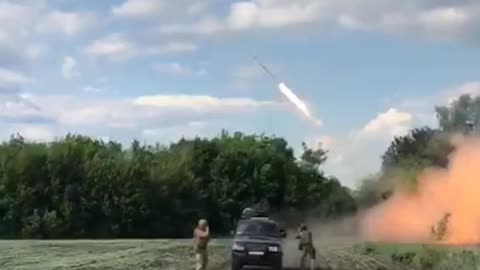 New Footage from a Ukrainian Grad Crew