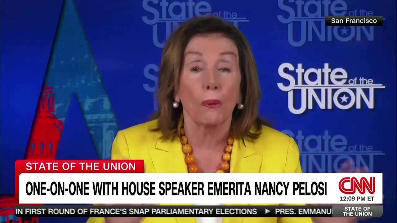 Nancy Pelosi Stumbles Badly Through Defense Of Joe Biden's Mental Acuity