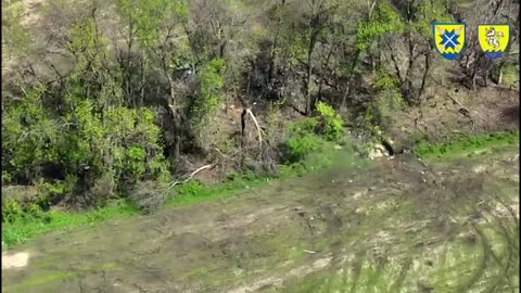 Ukrainian Motorized Brigade Attacks Russian Positions