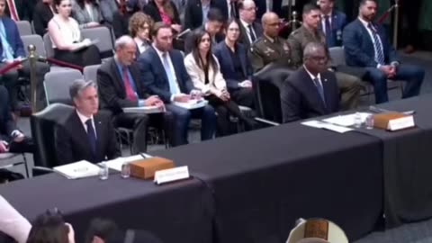Crazed left wing radical extremists disrupt senate hearing screaming for Gaza ceasefire