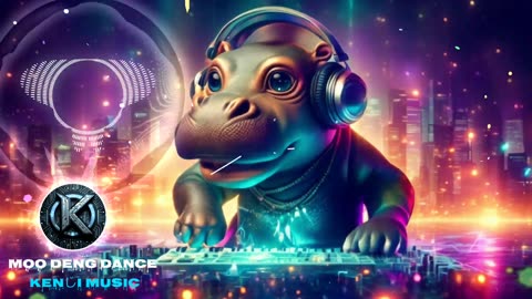 Funny Moo Deng Music EDM