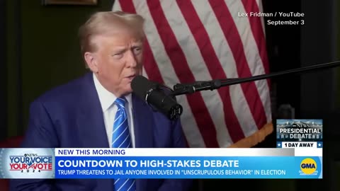 Harris, Trump Prepare For High-Stakes Presidential Debate Tonight