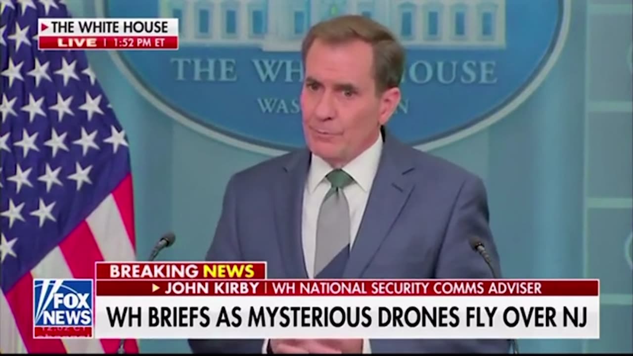 Resident White House Robot John Kirby Says This With A Straight Face