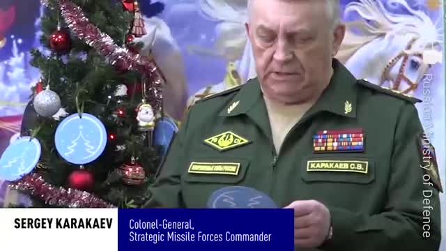 New Year Tree of Wishes by Russian Strategic Missile Forces