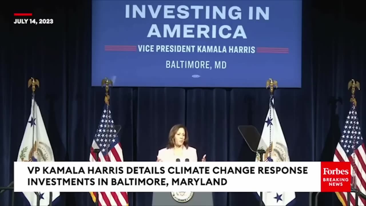 VP Kamala Harris on tackling climate change