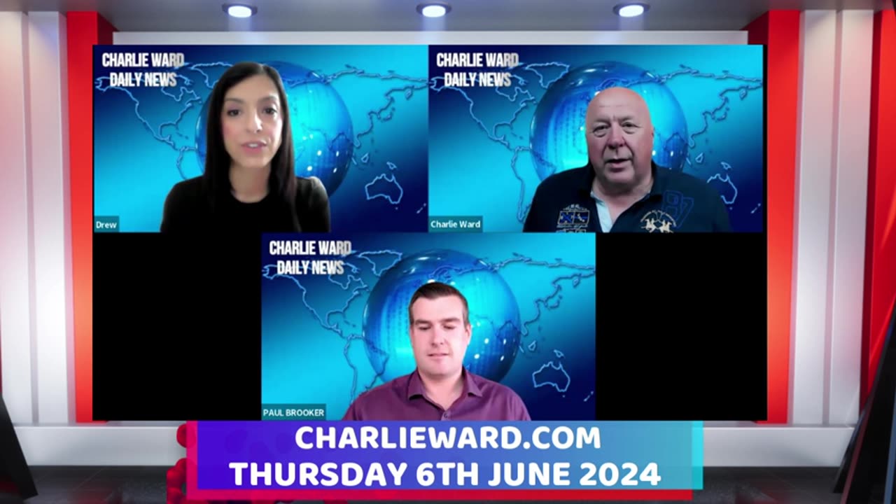 CHARLIE WARD DAILY NEWS WITH PAUL BROOKER & DREW DEMI - THURSDAY 6TH JUNE 2024