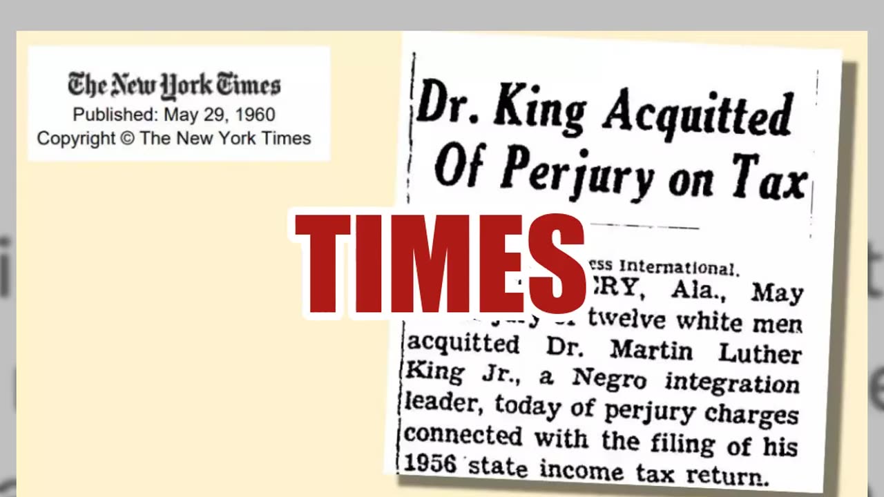 Fact Check: MLK Jr. Was NOT A Convicted Felon -- Jury Found Him NOT Guilty Of Felony