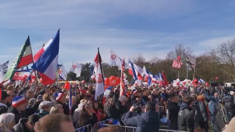 Tens of thousands of people turned up for the Dutch farmers protest