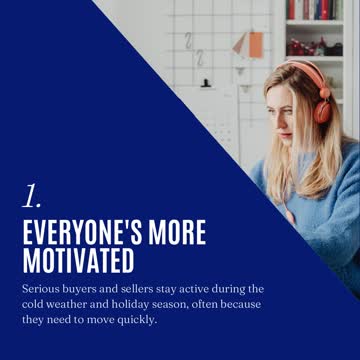 3 reasons that it can pay to buy or sell a home during the offseason 💸