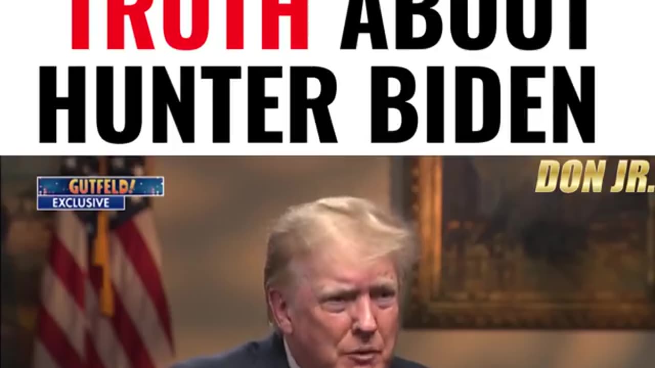 Trump Drops a TRUTH BOMB on Hunter Biden!