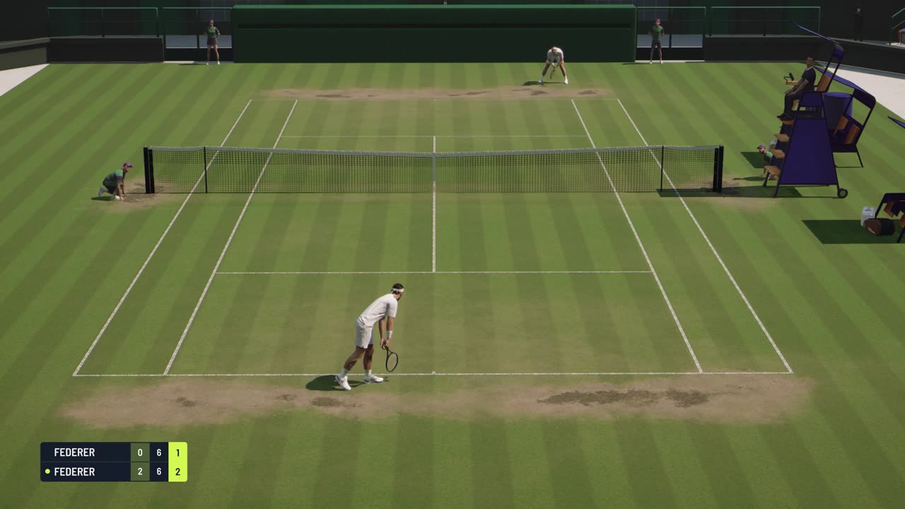 TIEBREAK - Alexander Zverev Vs Roger Federer I Wimbledon I Expert Difficulty