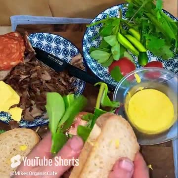 What to do with leftover Christmas turkey make an Organic Club sandwich