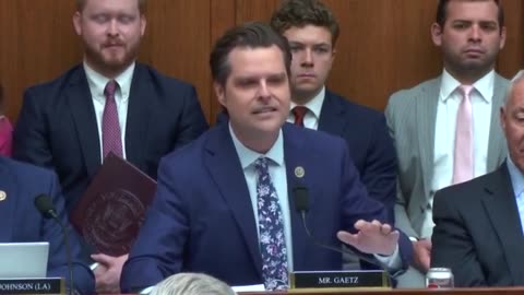 Matt Gaetz SLAMS FBI Director Wray In Explosive Clip -- "That's A Shakedown"