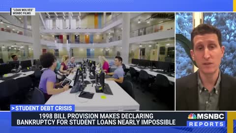 The student debt crisis is investigated in the new documentary "Loan Wolves."