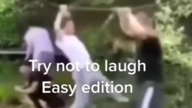 There was a happy jump.