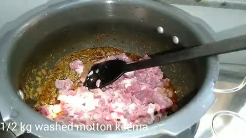 Motton keema Recipe