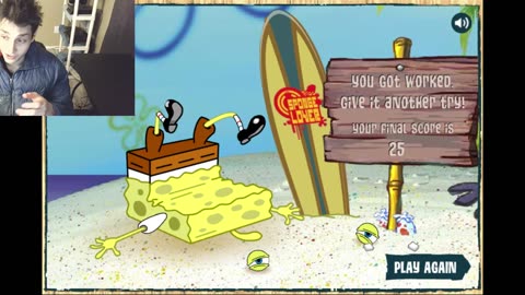 Failed Attempt #84 To Earn The Highest Score In The SpongeBob SquarePants SpongeBob VS The Big One