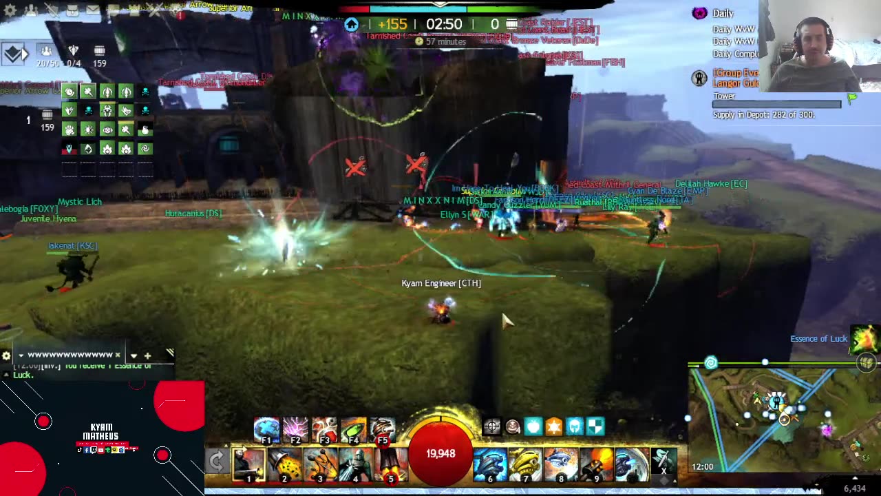 GW2 -FARMING ,SPVP and WvW MULTICLASS !!!!!