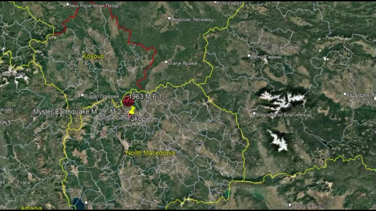 Mystery Earthquake In North Macedonia, M 2.9, Man Made?