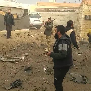 A car bomb #exploded in #Jindires district in the occupied city of #Afrin