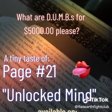 What are DUMBs? - "Unlocked Mind" page #21