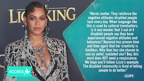 Beyoncé Changes Song Lyrics After Backlash For Offensive Word