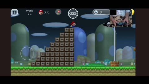 MARIO mobile gameplay part 1 area 2/1
