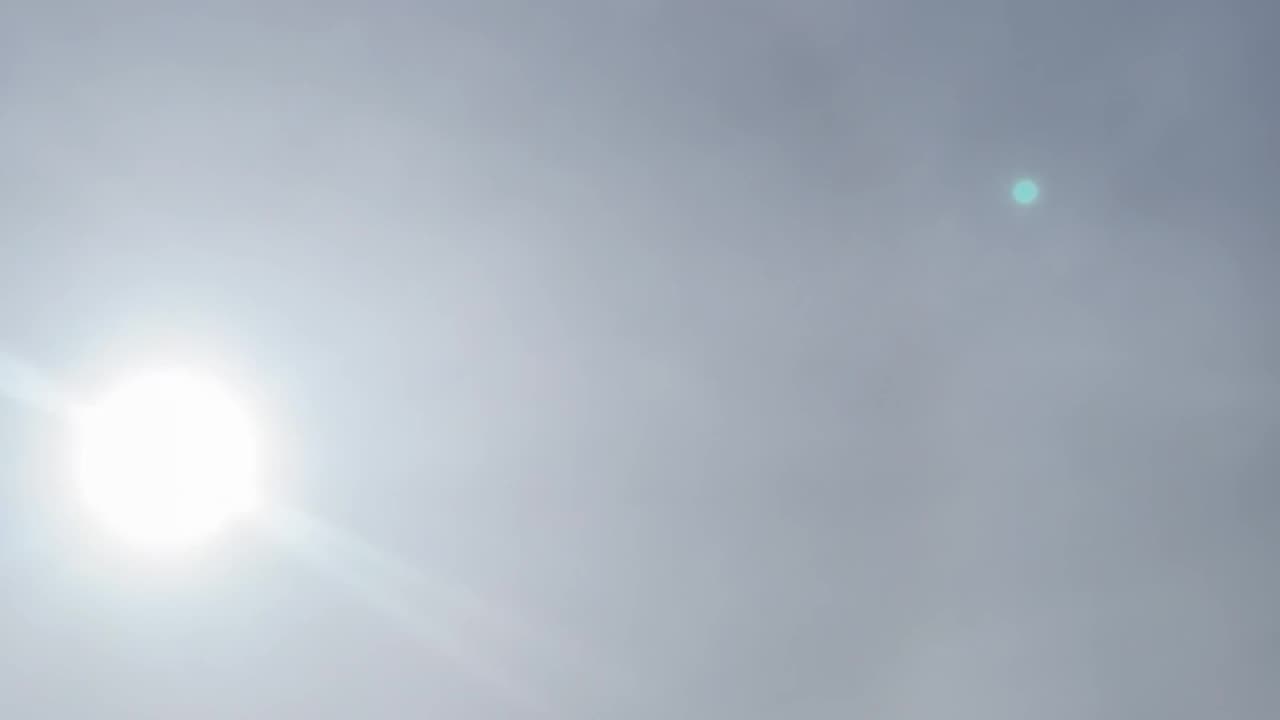 Chemtrail ring around sun!