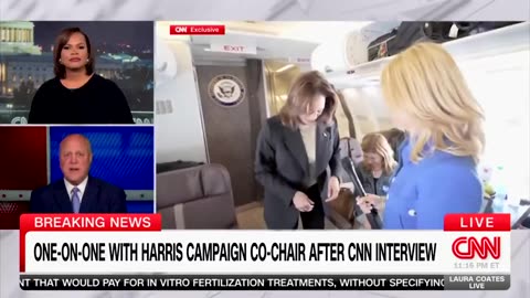 Mitch Landrieu claims it's a "myth" that Kamala doesn't do interviews