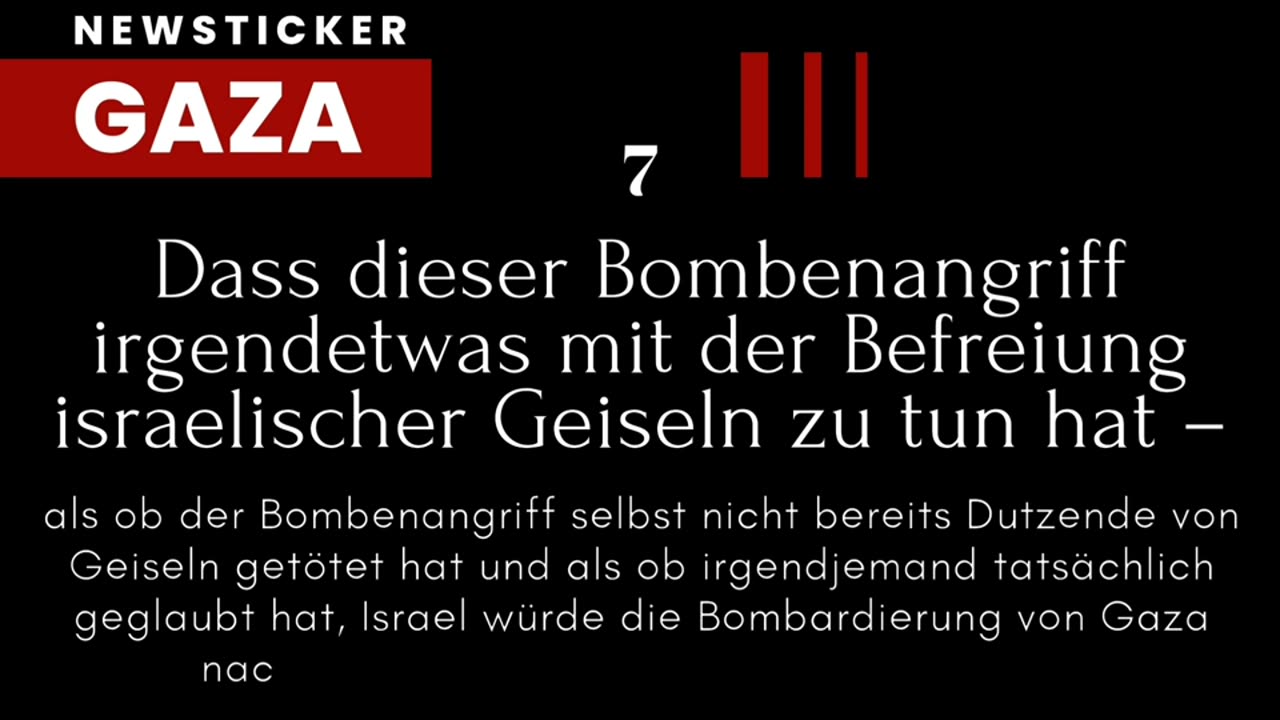 Gaza, dümmste Argumente