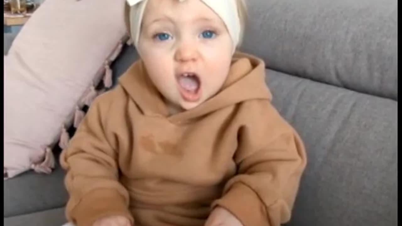 Cute 1 Year Old Makes The Funniest Animal Noises