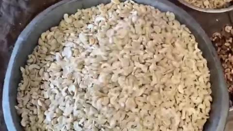 Cashew nuts making part -2