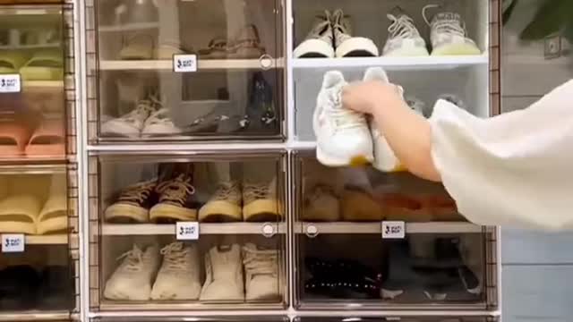 How I Stored My 200 Pairs of Shoes#smarthome