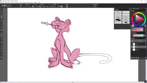 CMZ2 Sketchbook: The Pink Panther V2