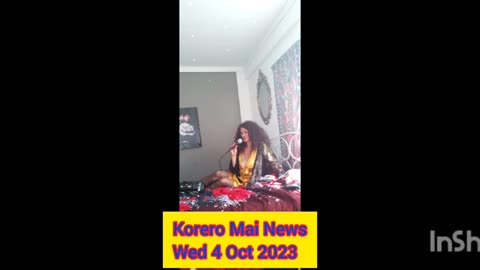 Korero Mai News -Dissolving Parliament Report Wed4thOct2023