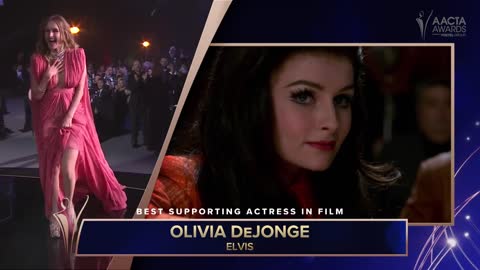 Olivia DeJonge wins Best Supporting Actress in Film _ 2022 AACTA Awards