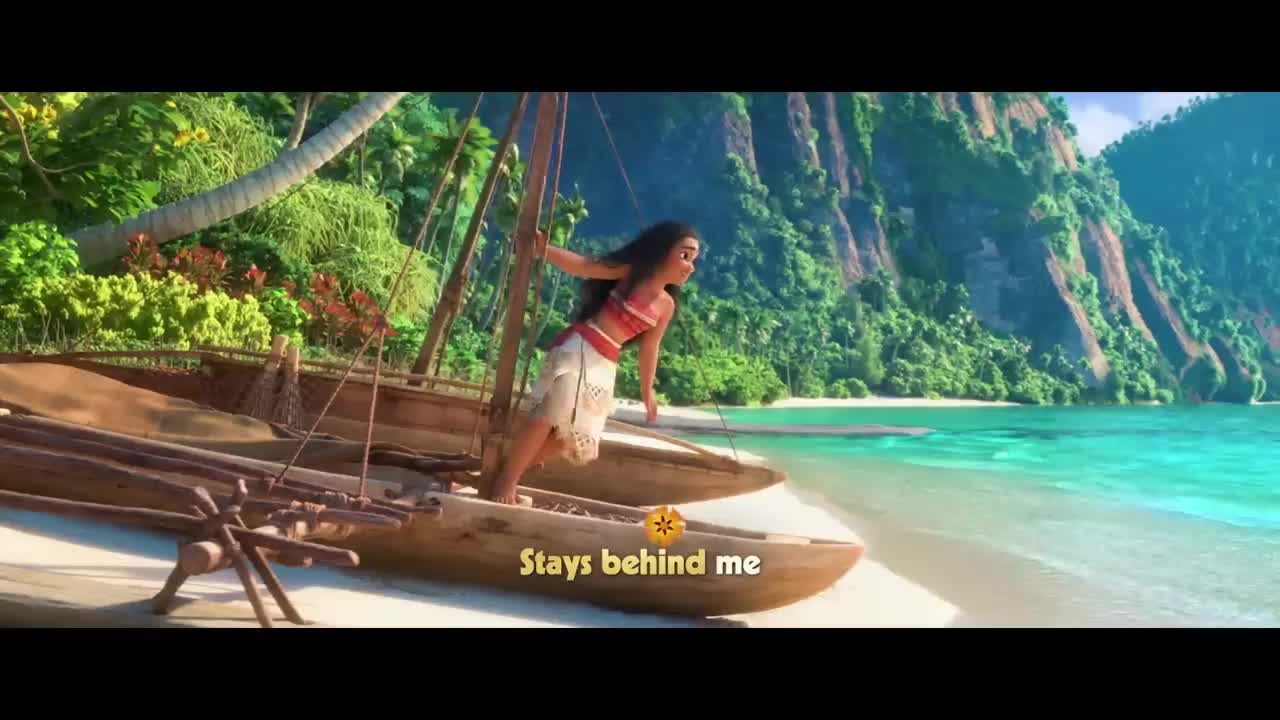 Cravalho - How Far I'll Go (Sing-Along) (From "Moana")