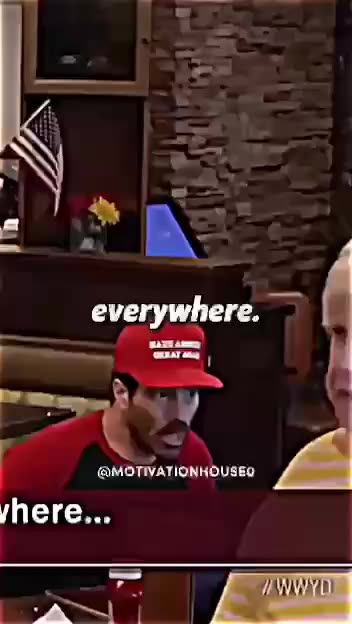 Libtard refuses to offer service to a man in a MAGA hat.