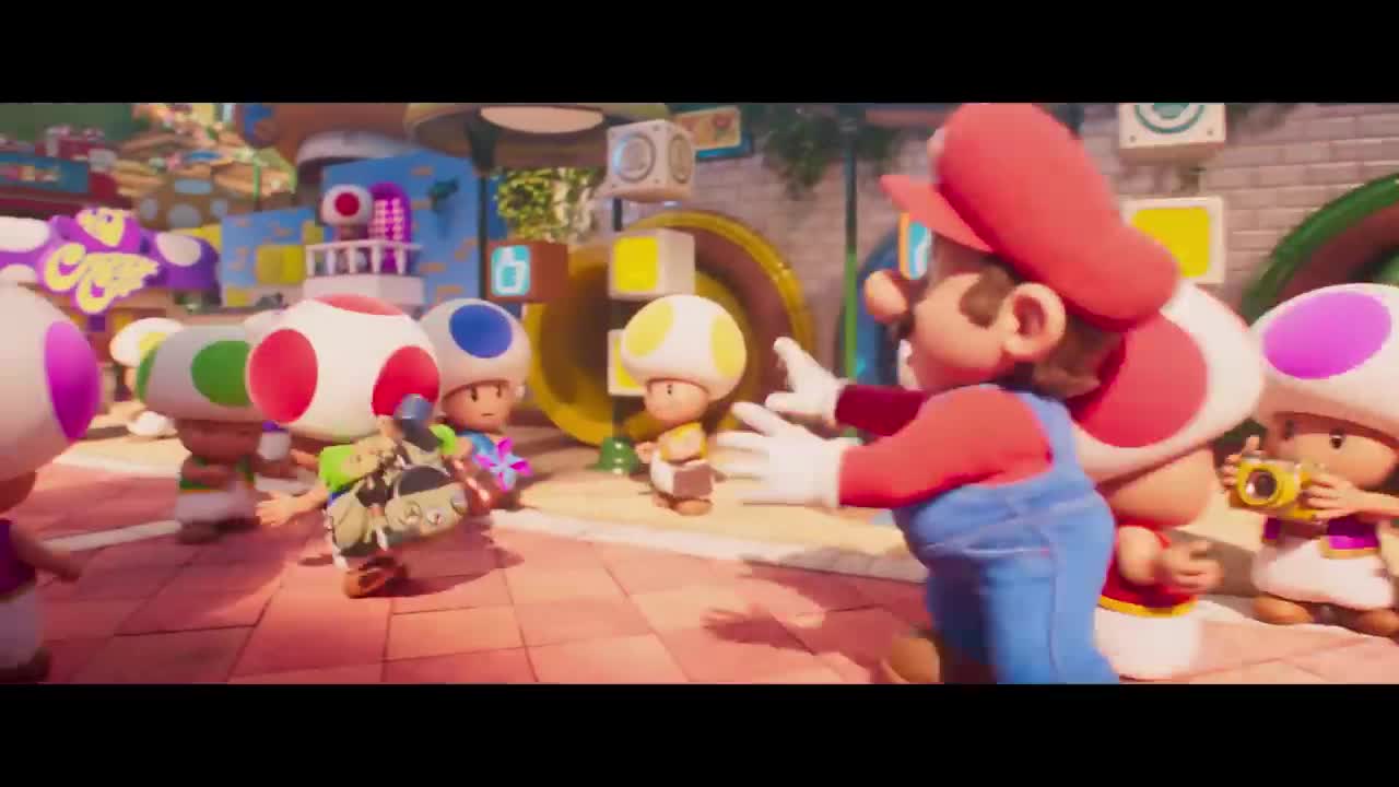 The Super Mario Bros. Movie “Mushroom Kingdom” Official Movie Clip