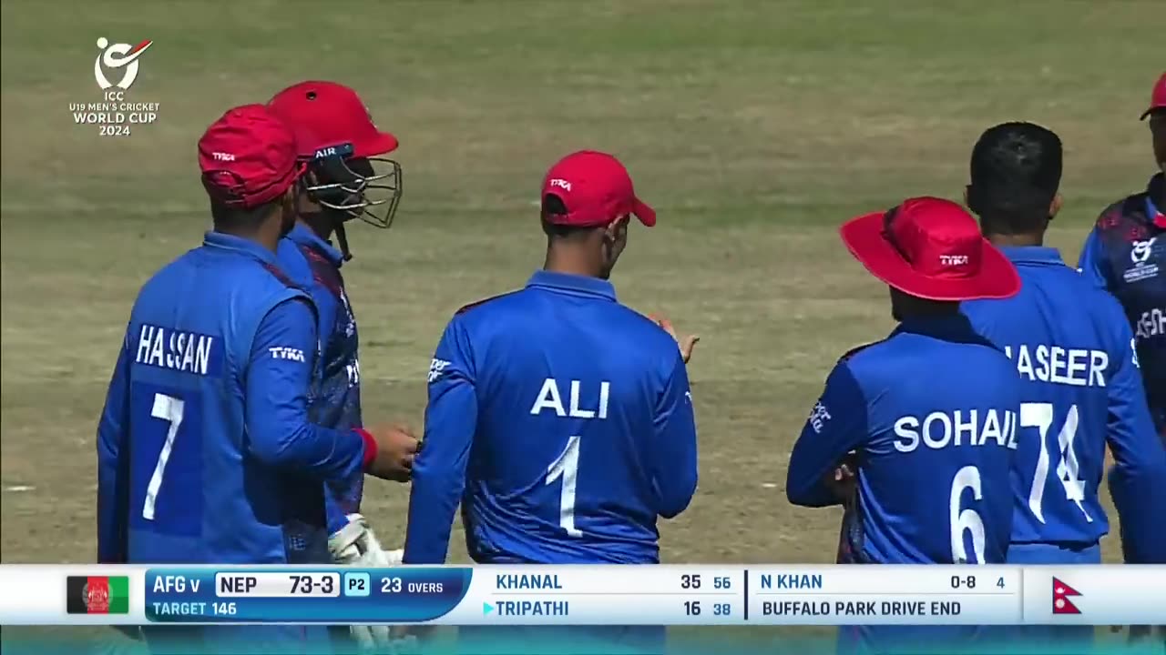 Nepal vs Afghanistan under 19