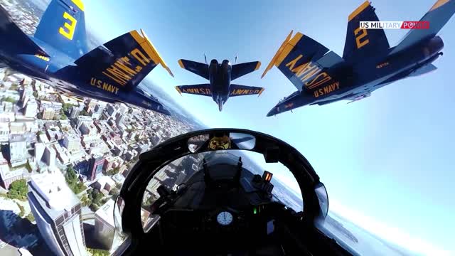 This Blue Angels Cockpit Video is Terrifying and Amazing