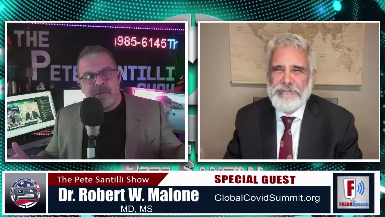 DR. ROBERT W. MALONE TALKS ABOUT COVID,