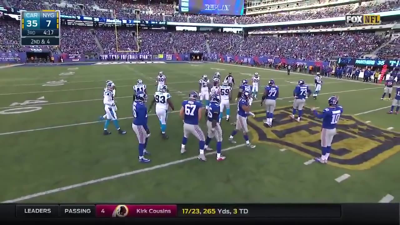 2015-12-20 Carolina Panthers vs New York Giants