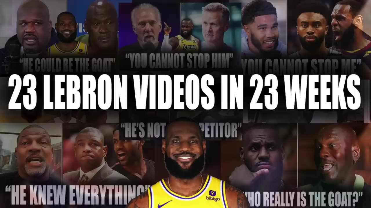 Lebron James 300k views