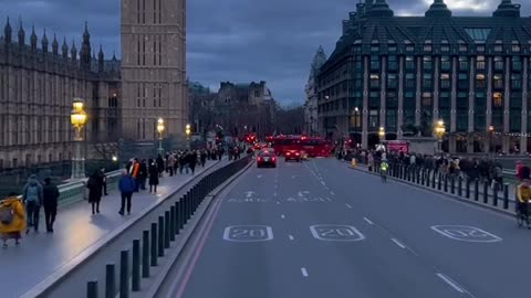 Sunset In London